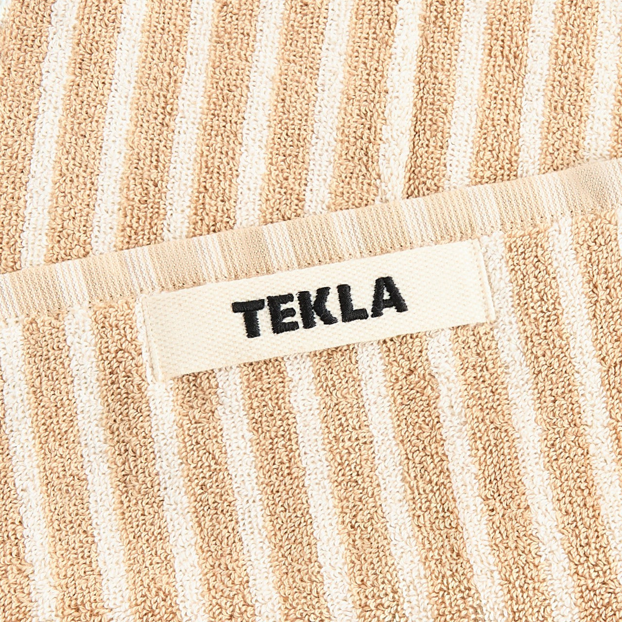 Women Kith Tekla Guest Towel - Ivory Stripes
