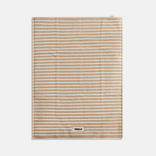 Women Kith Tekla Bath Mat - Ivory Stripes