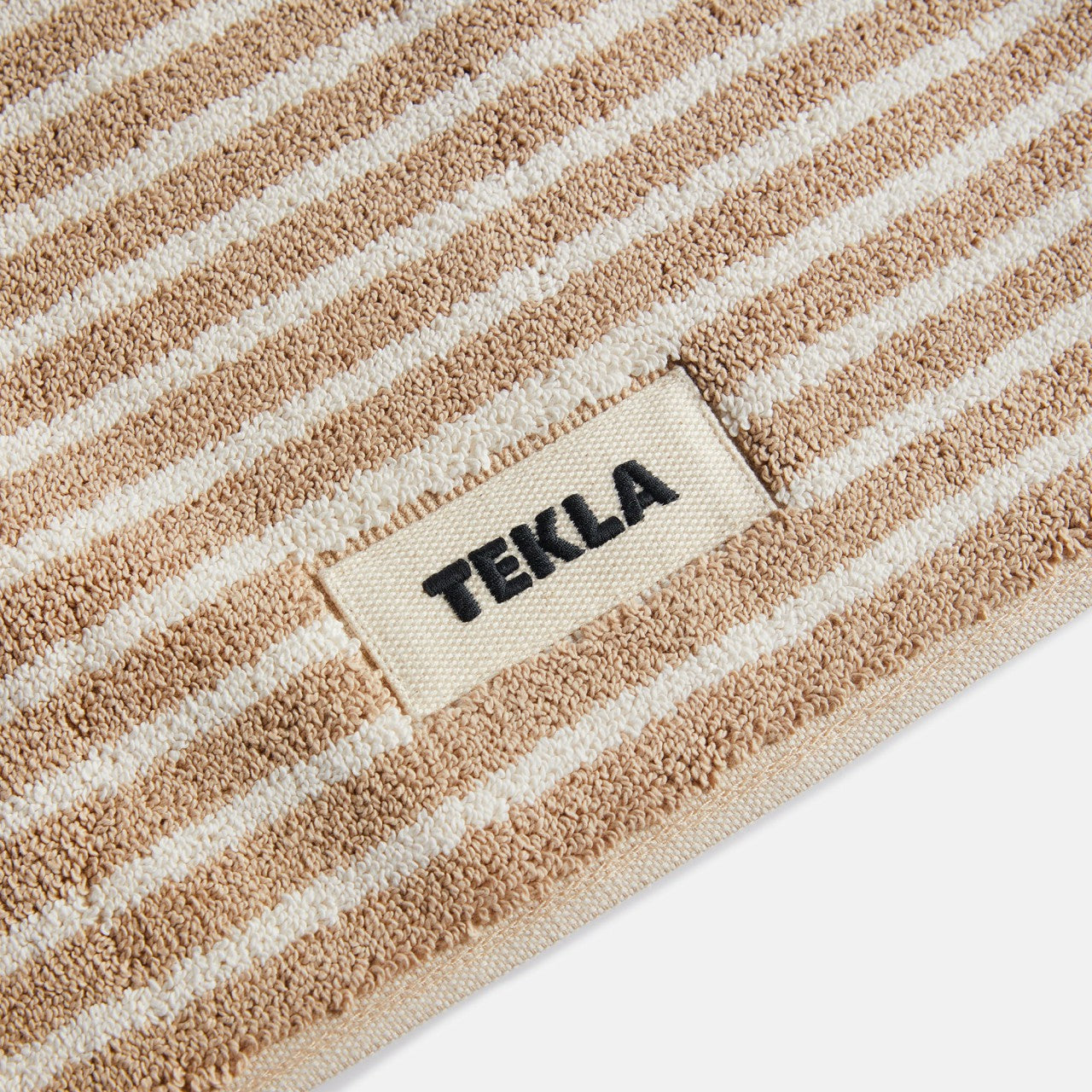 Women Kith Tekla Bath Mat - Ivory Stripes