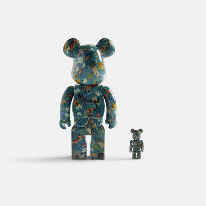 Men|Women Kith Medicom Toy BE@RBRICK 50th Anniversary of the Van Gogh Museum 100% + 4