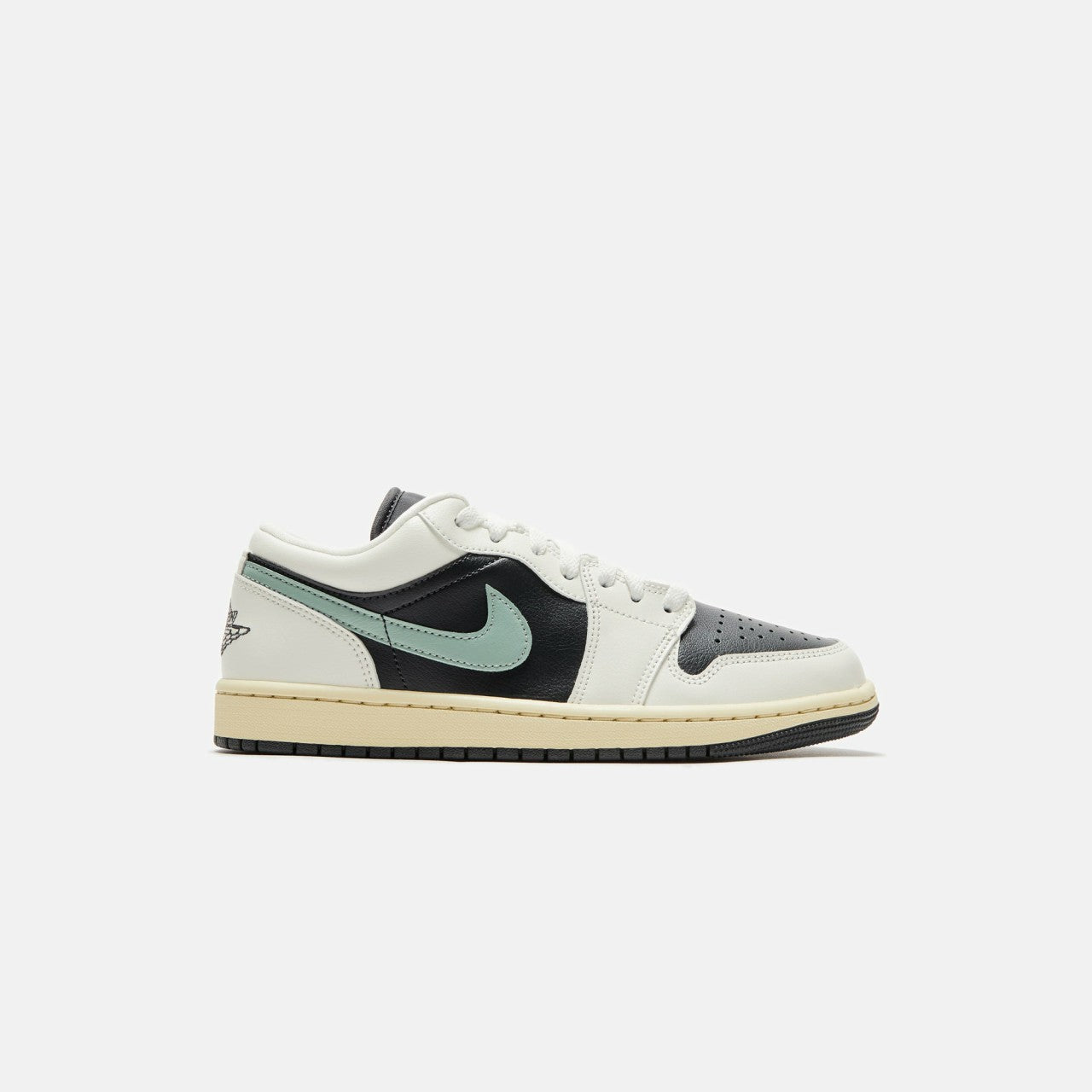 Women Kith Jordan WMNS Air Jordan 1 Low - Anthracite / Jade Smoke / Sail