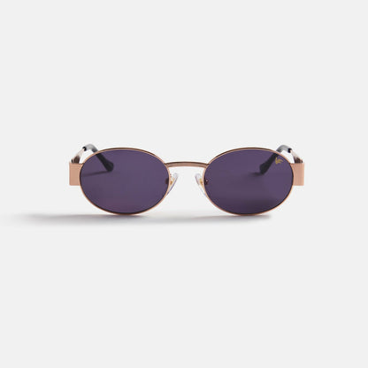 Men Kith Vintage Frames Cypher - Rose Gold / Black
