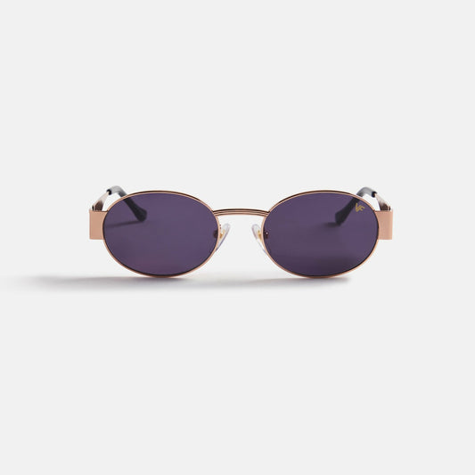 Men Kith Vintage Frames Cypher - Rose Gold / Black