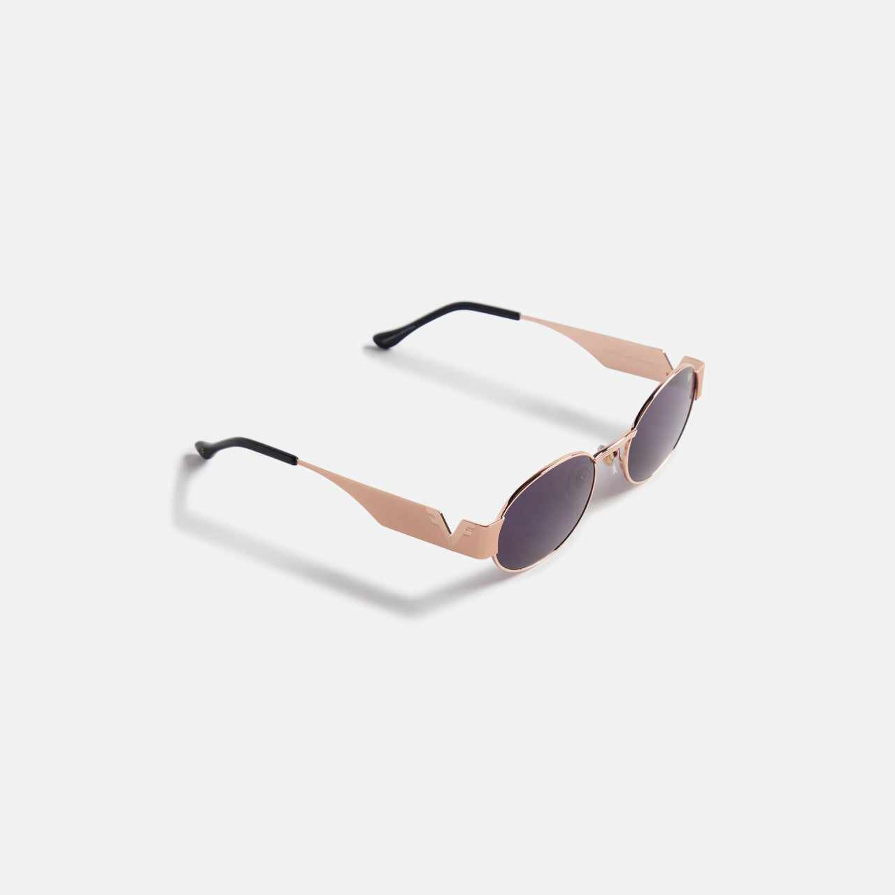 Men Kith Vintage Frames Cypher - Rose Gold / Black