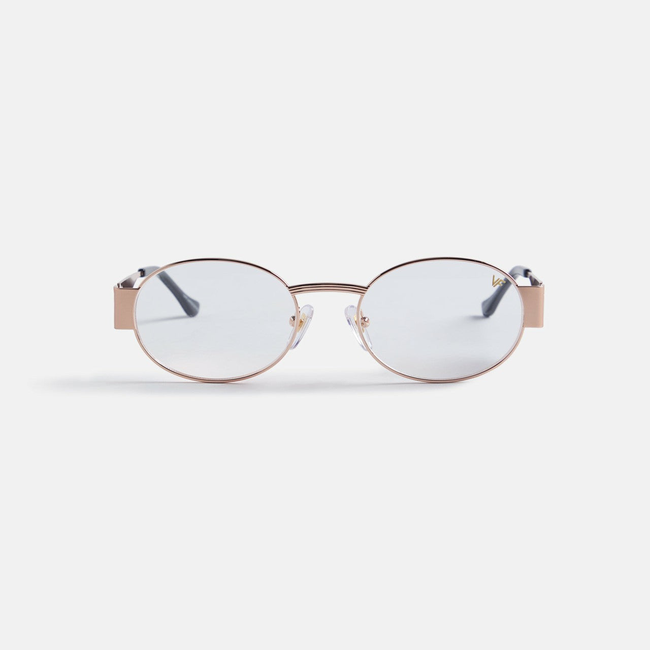 Men Kith Vintage Frames Cypher - Rose Gold / Clear