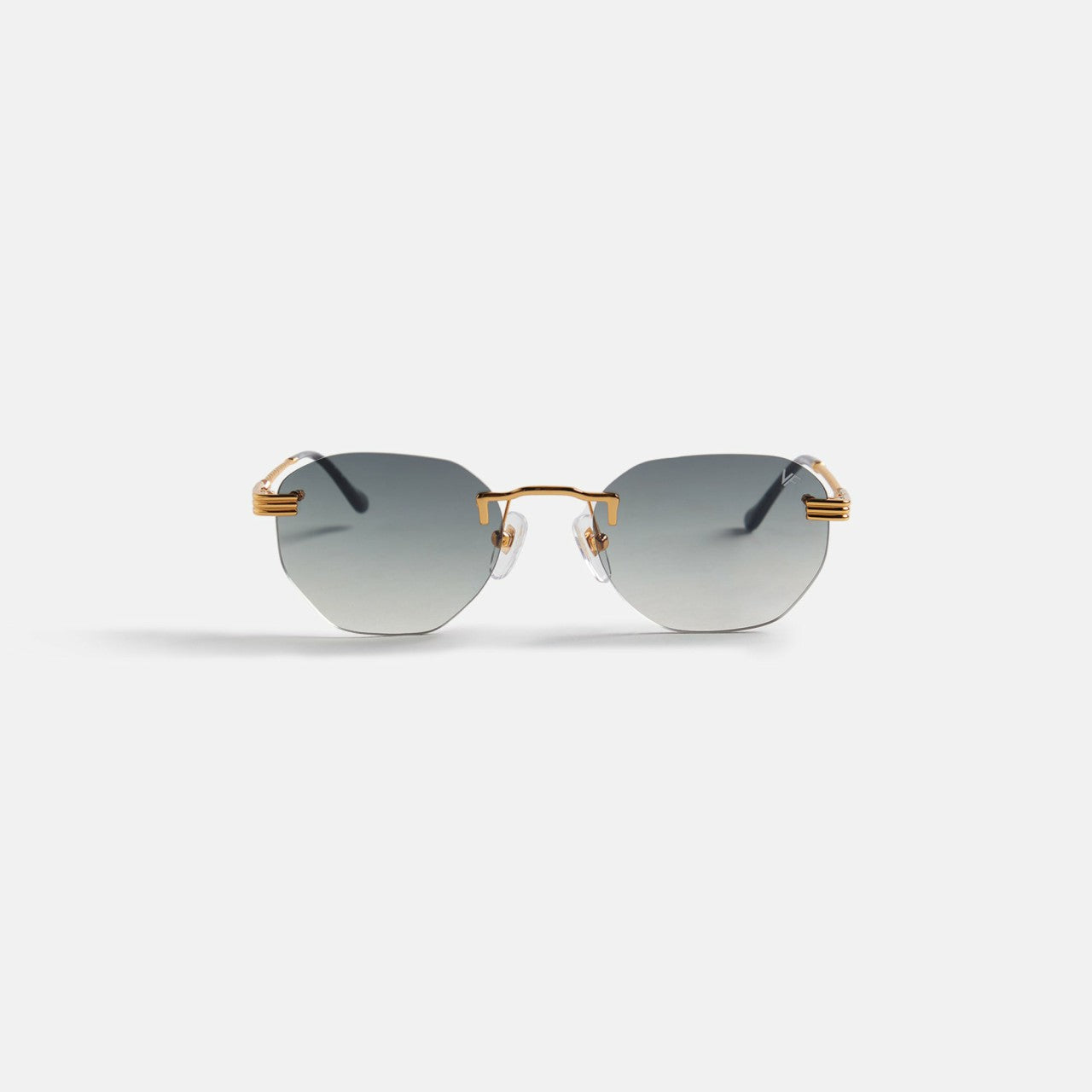 Men Kith Vintage Frames Detroit Player Drill Mount 24KT Gold - Army Green
