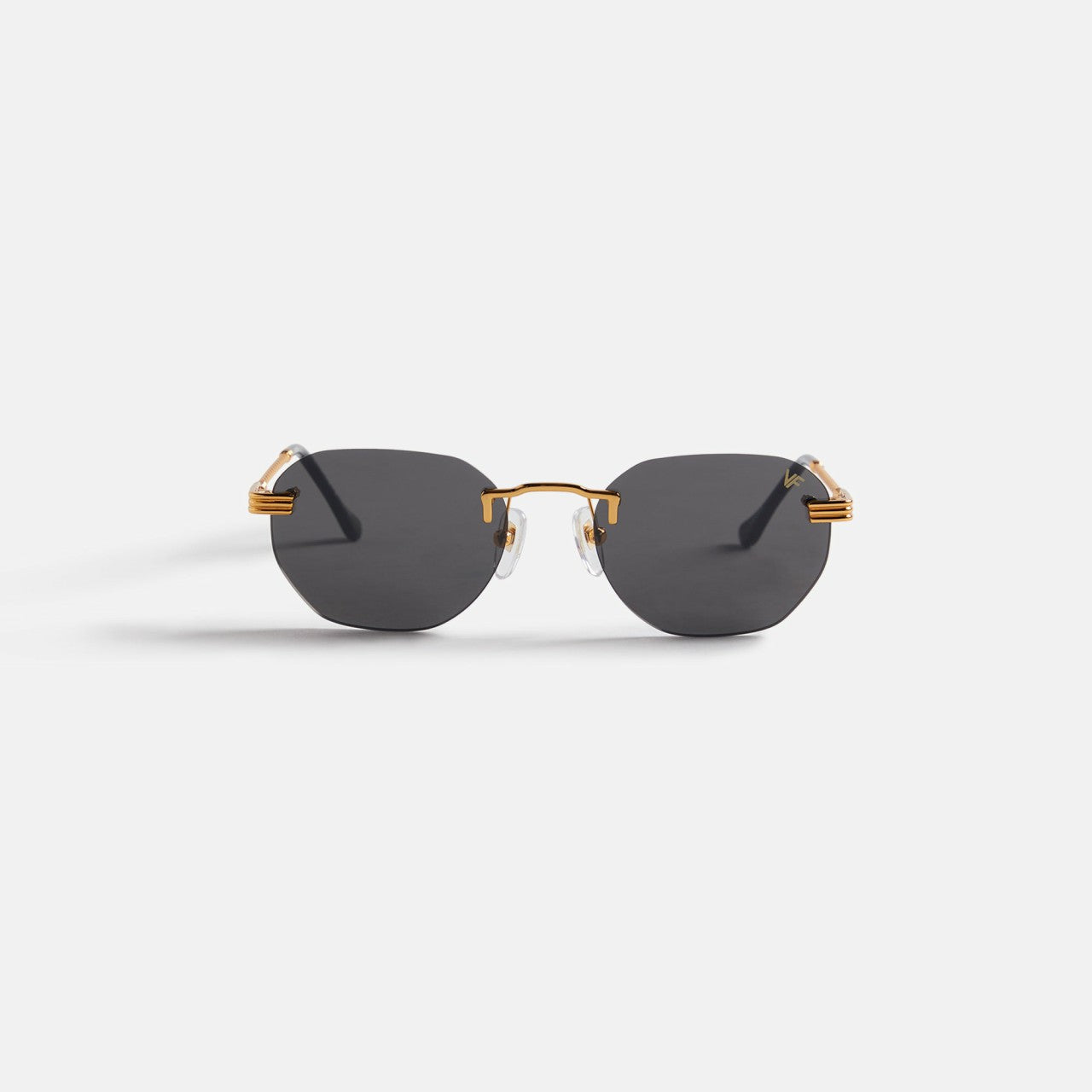 Men Kith Vintage Frames Detroit Player Drill Mount 24Kt Gold - Black