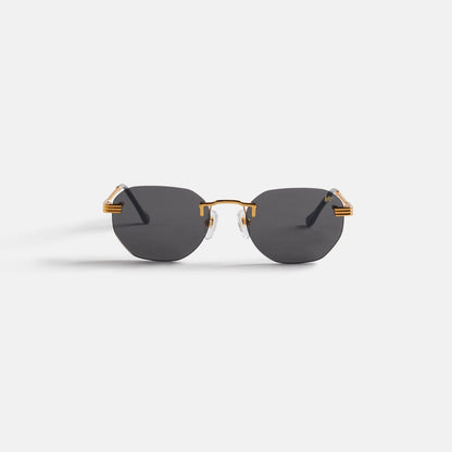 Men Kith Vintage Frames Detroit Player Drill Mount 24Kt Gold - Black