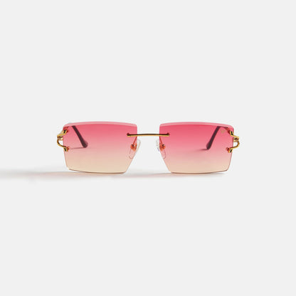 Men Kith Vintage Frames Icon 24KT Yellow Gold - Lychee Gradient