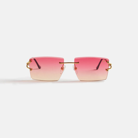 Men Kith Vintage Frames Icon 24KT Yellow Gold - Lychee Gradient