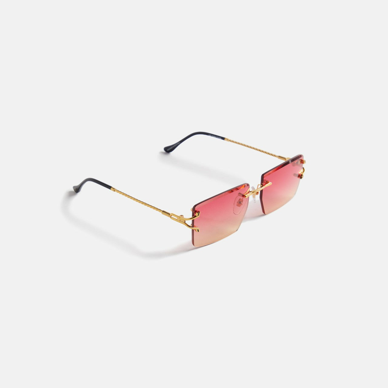 Men Kith Vintage Frames Icon 24KT Yellow Gold - Lychee Gradient