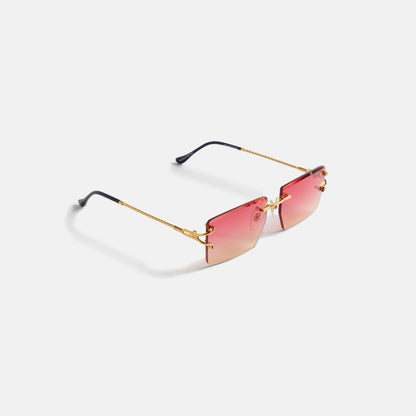 Men Kith Vintage Frames Icon 24KT Yellow Gold - Lychee Gradient