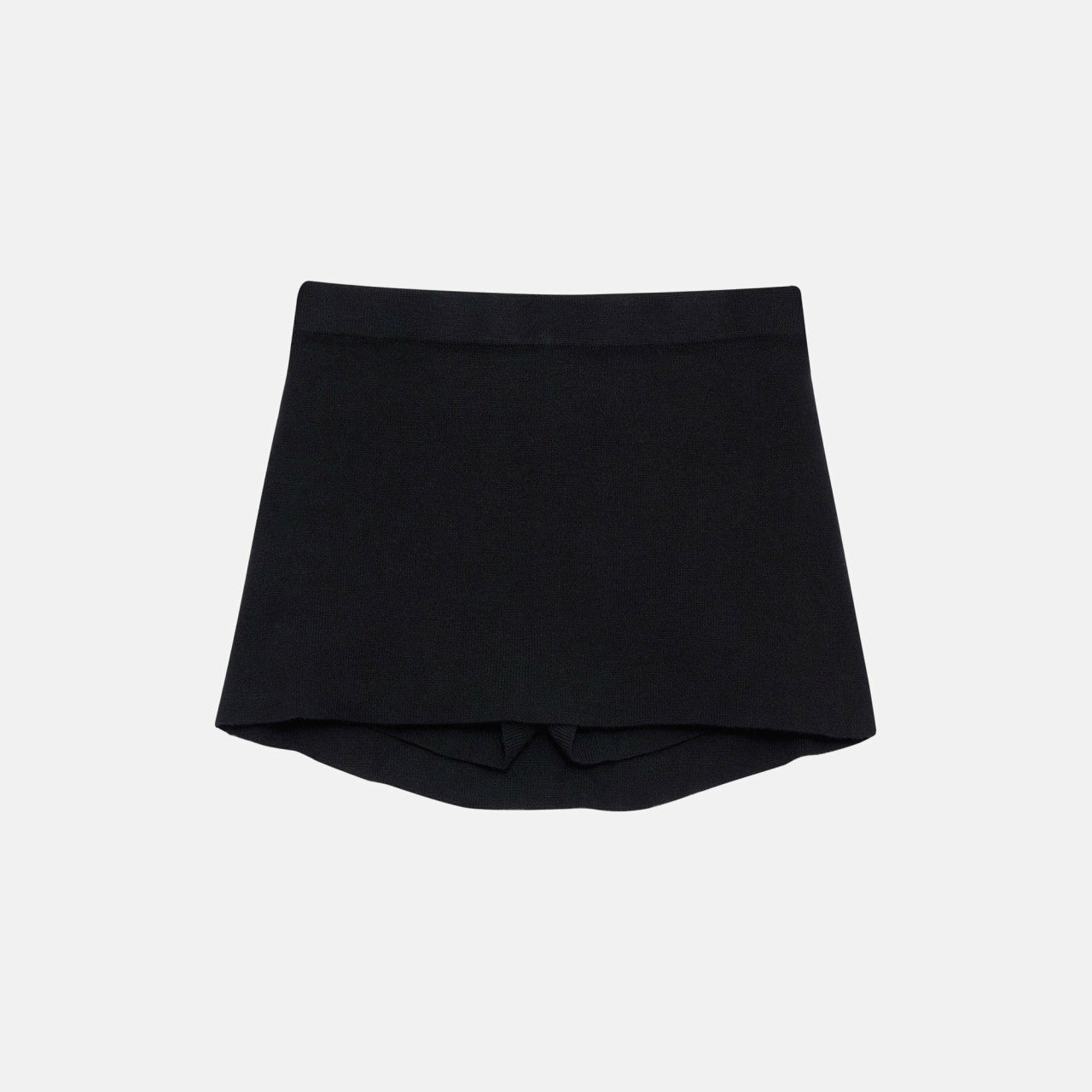 Women Kith Frankies Bikinis Marialla Knit Skort - Black