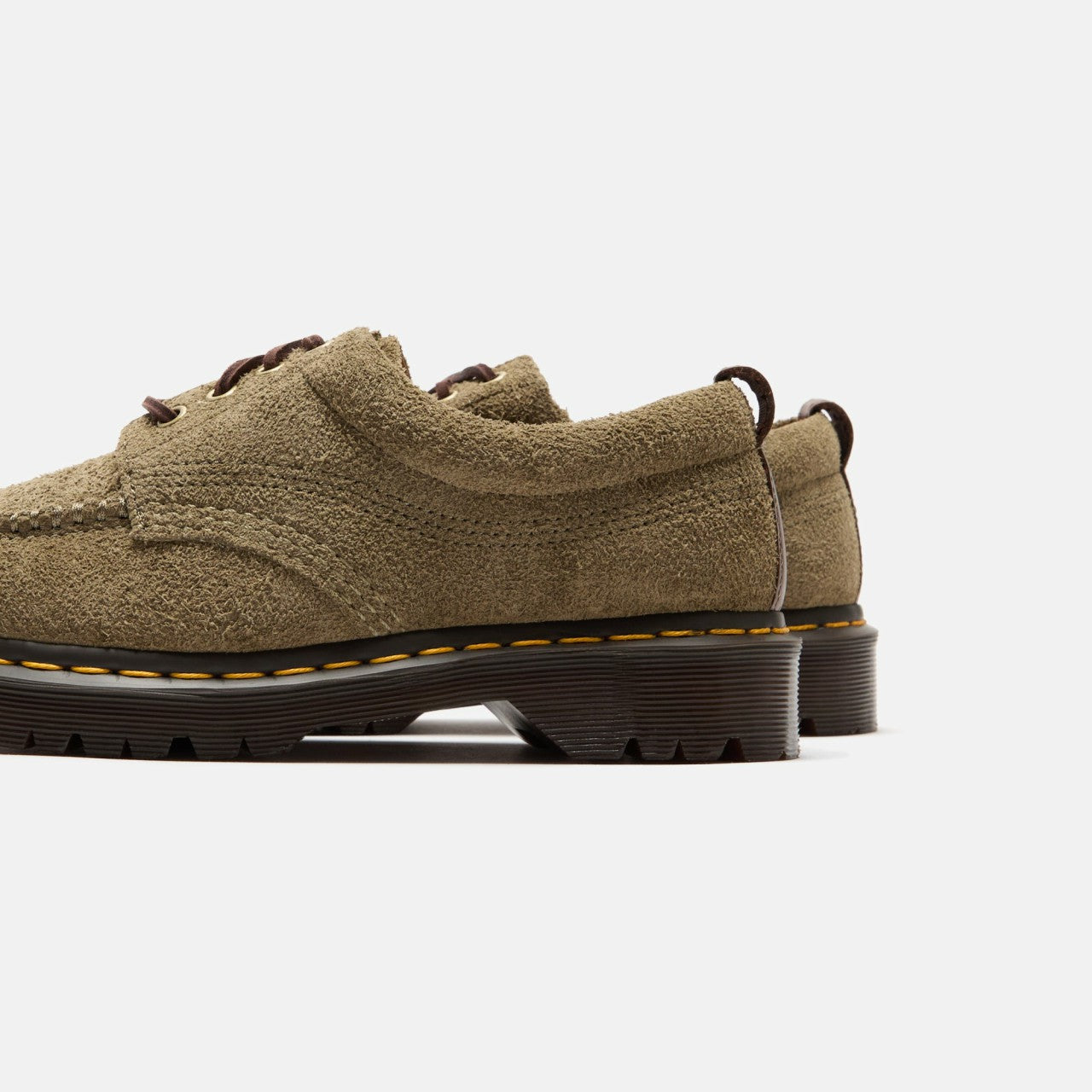 Men|Women Kith Dr. Martens Lowell - Olive / Dark Brown