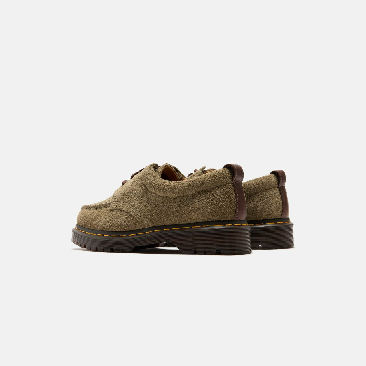 Men|Women Kith Dr. Martens Lowell - Olive / Dark Brown