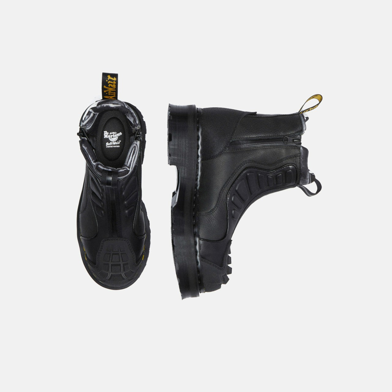 Men|Women Kith Dr. Martens 14XX 2976 Chelsea Boot - Black Tailgate