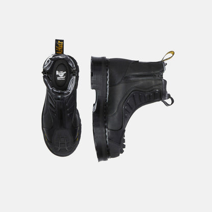 Men|Women Kith Dr. Martens 14XX 2976 Chelsea Boot - Black Tailgate