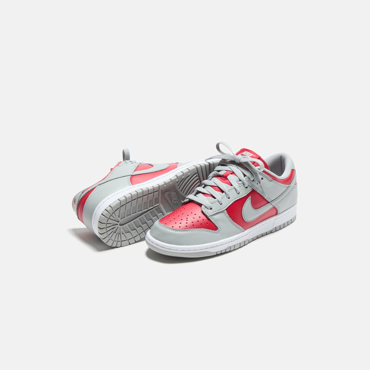 Men Kith Nike Dunk Low - Varsity Red / Silver