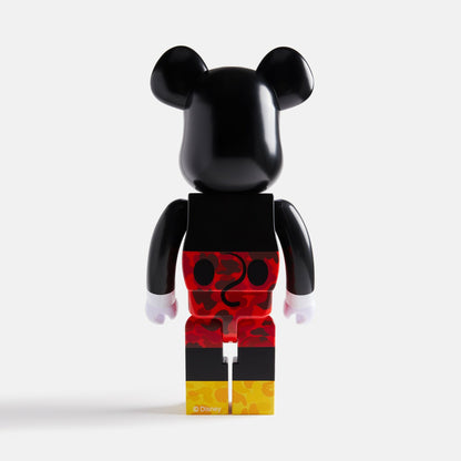 Men|Women|Kids Kith Medicom Toy BE@RBRICK Bape Mickey Mouse Color Ver. 1000%
