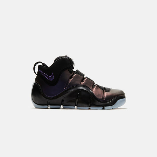 Men Kith Nike Zoom LeBron IV - Black / Varsity Purple / Blue Tint