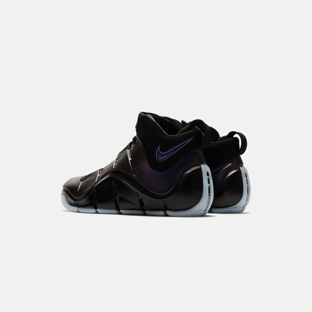Men Kith Nike Zoom LeBron IV - Black / Varsity Purple / Blue Tint
