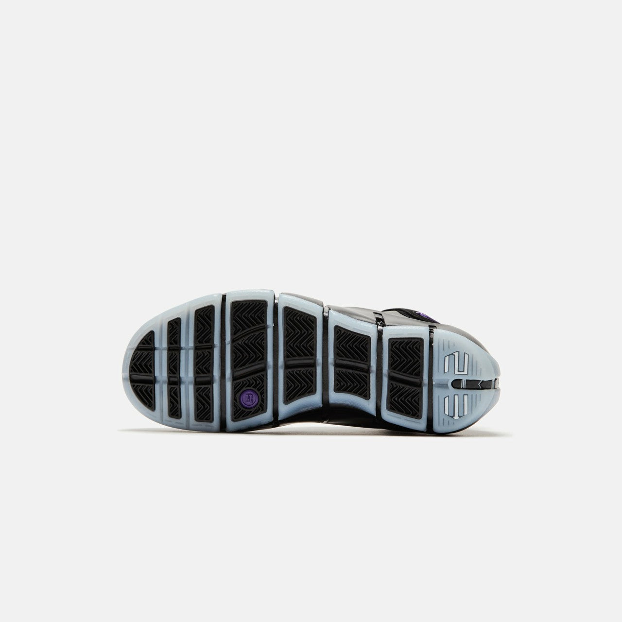 Men Kith Nike Zoom LeBron IV - Black / Varsity Purple / Blue Tint