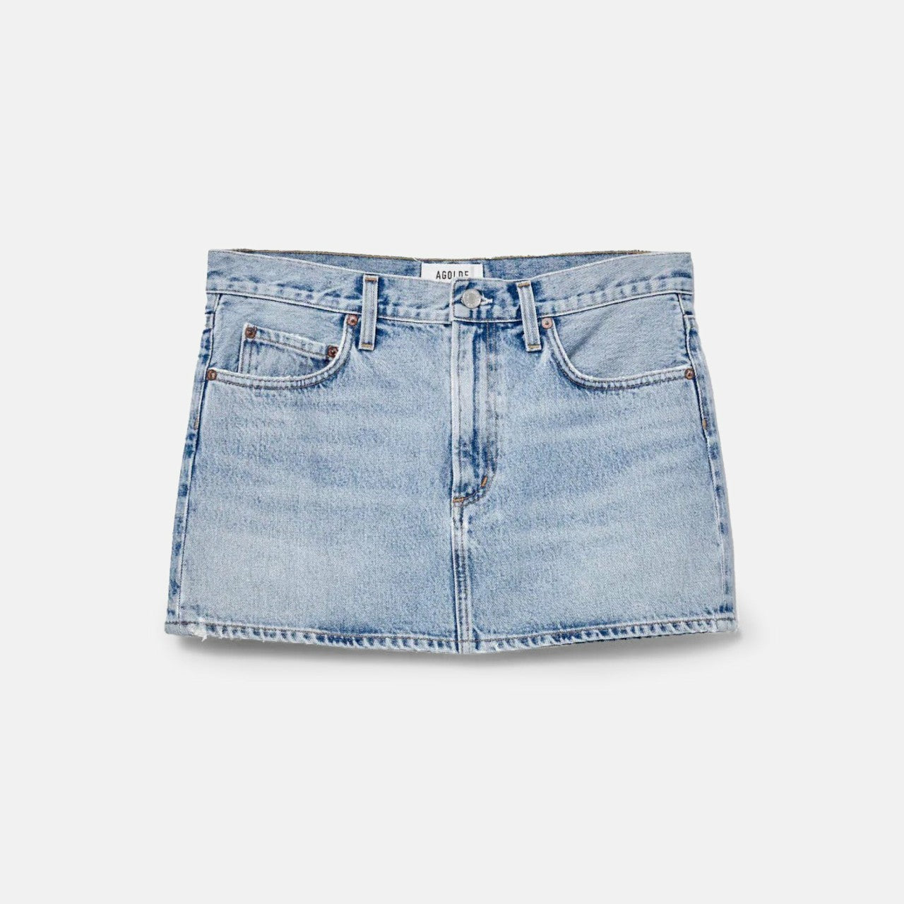 Women Kith Agolde Alek Mini Skirt - Force