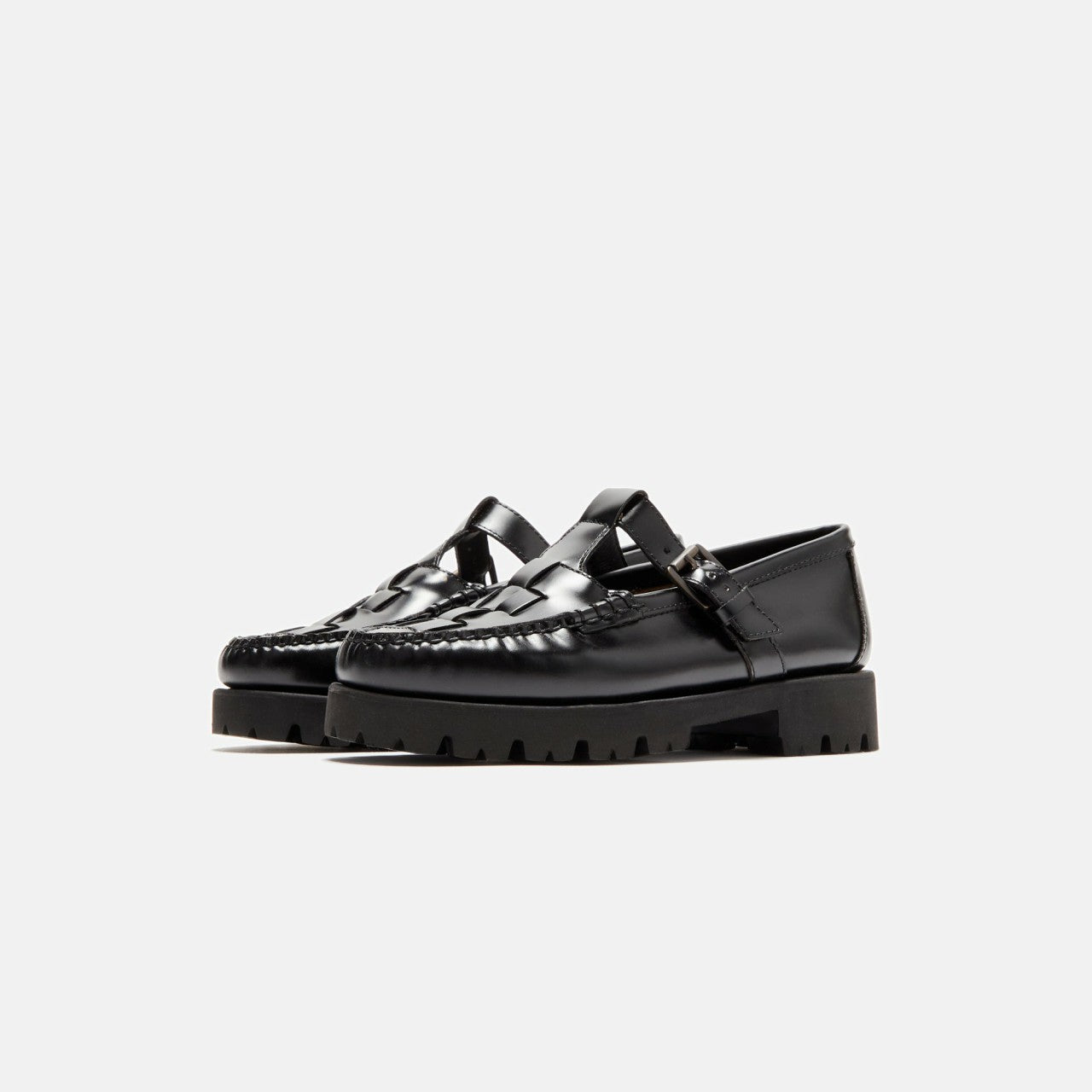 Women Kith G.H. Bass Mary Jane Fisherman - Black