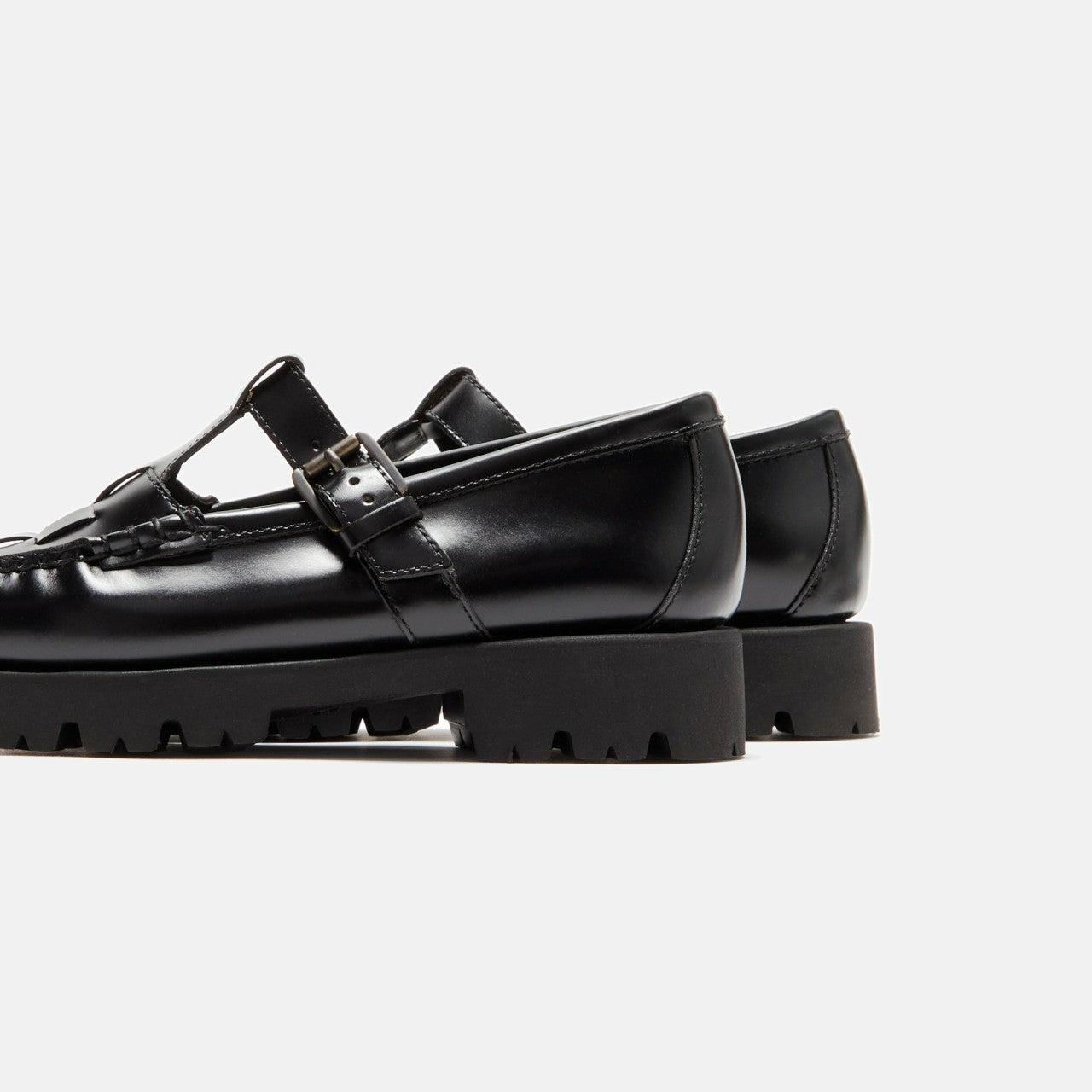 Women Kith G.H. Bass Mary Jane Fisherman - Black
