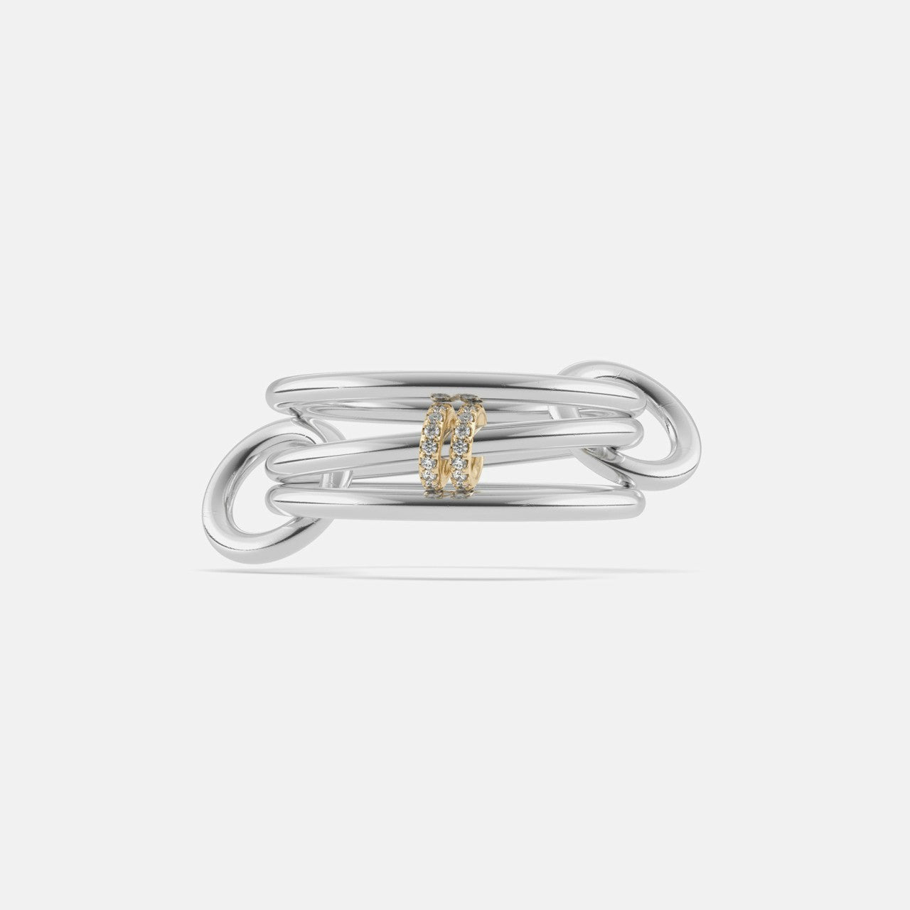 Women Kith Spinelli Kilcollin Acacia Gris Ring - Silver / Gold