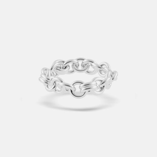 Women Kith Spinelli Kilcollin Medium Fused Serpens Ring - Silver