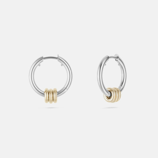 Women Kith Spinelli Kilcollin Nevine Hoops - Silver / Gold
