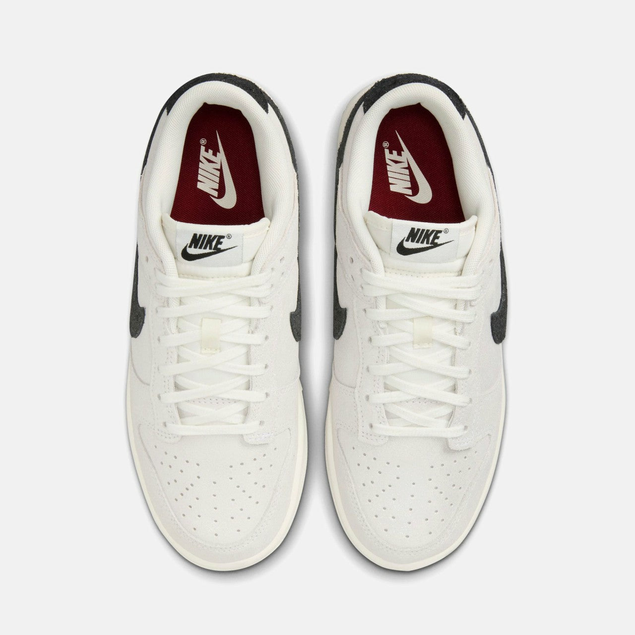 Men|Women Kith Nike Dunk Low Se - White / Black / Team Red