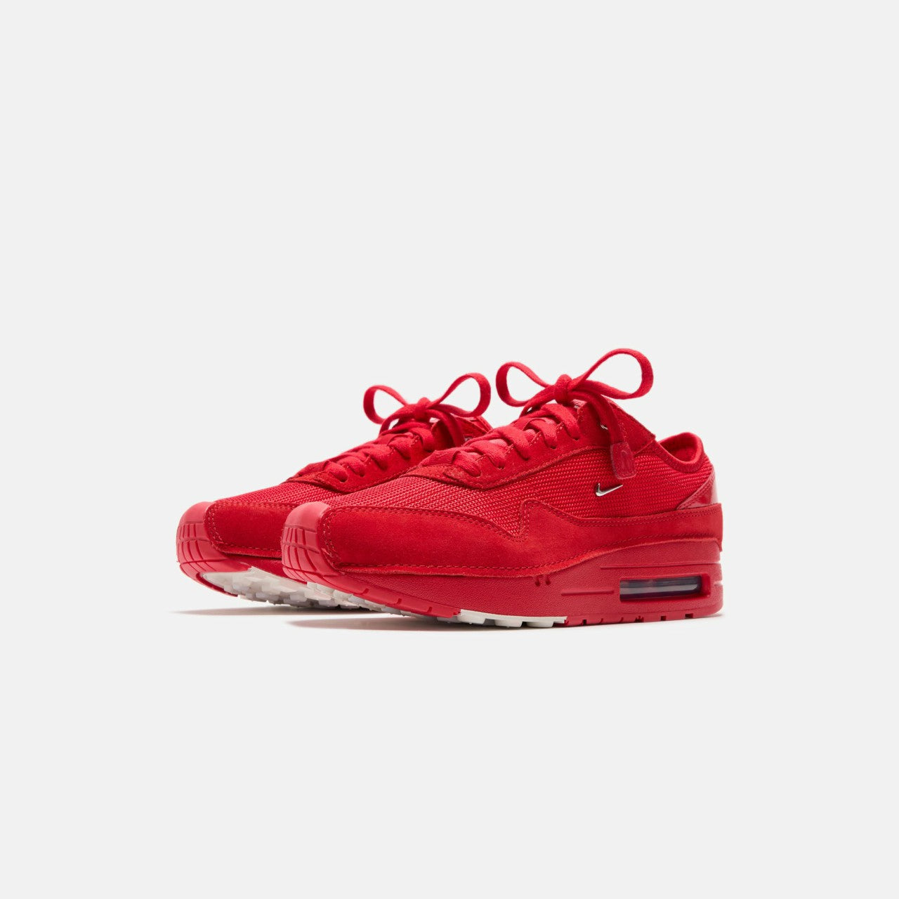 Women Kith Nike x Jacquemus WMNS Air Max 1 SP - University Red / Metallic Silver