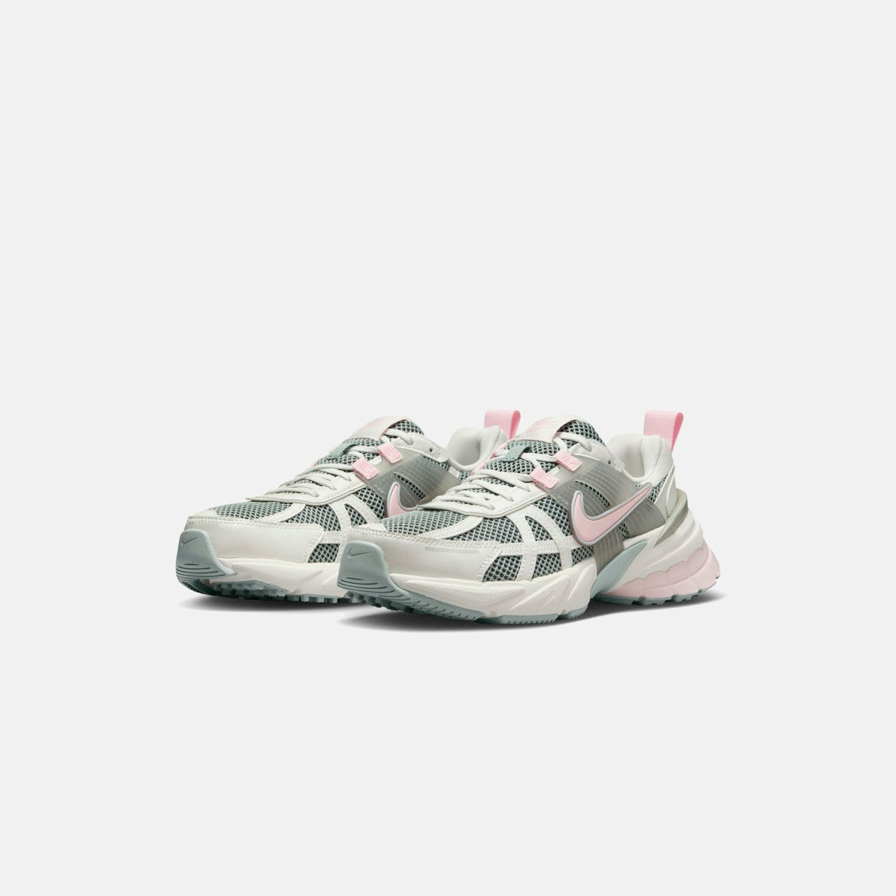 Men|Women Kith Nike WMNS V2K Run - Light Pumice / Pink Foam / Photon Dust