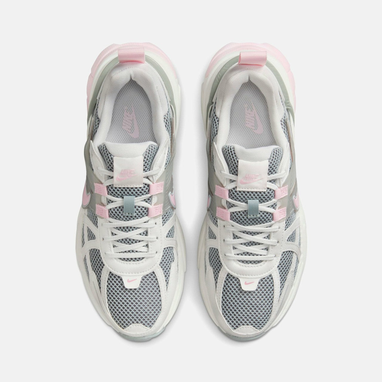 Men|Women Kith Nike WMNS V2K Run - Light Pumice / Pink Foam / Photon Dust