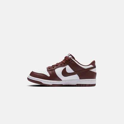 Kids Kith Nike GS Dunk Low - White / Gym Red / Redwood