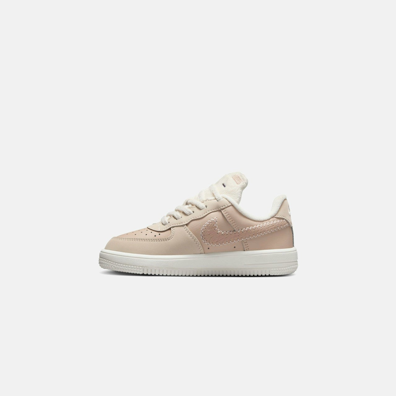 Kids Kith Nike PS Force 1 Low Easyon Se - Sand Drift / Sail / Dark Raisin / Pale