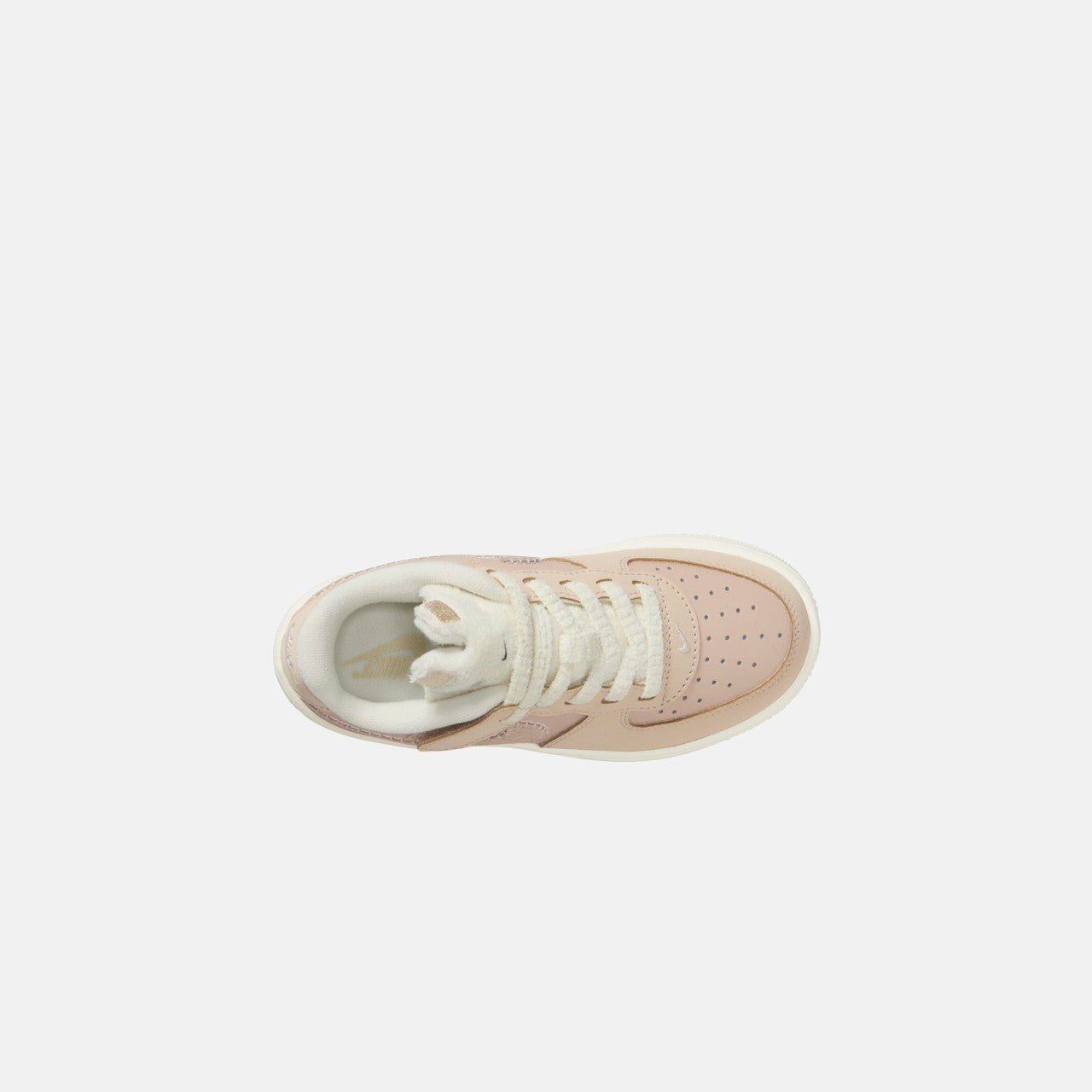 Kids Kith Nike PS Force 1 Low Easyon Se - Sand Drift / Sail / Dark Raisin / Pale