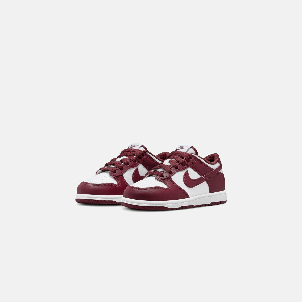 Kids Kith Nike PS Dunk Low - White / Redwood / Gym Red