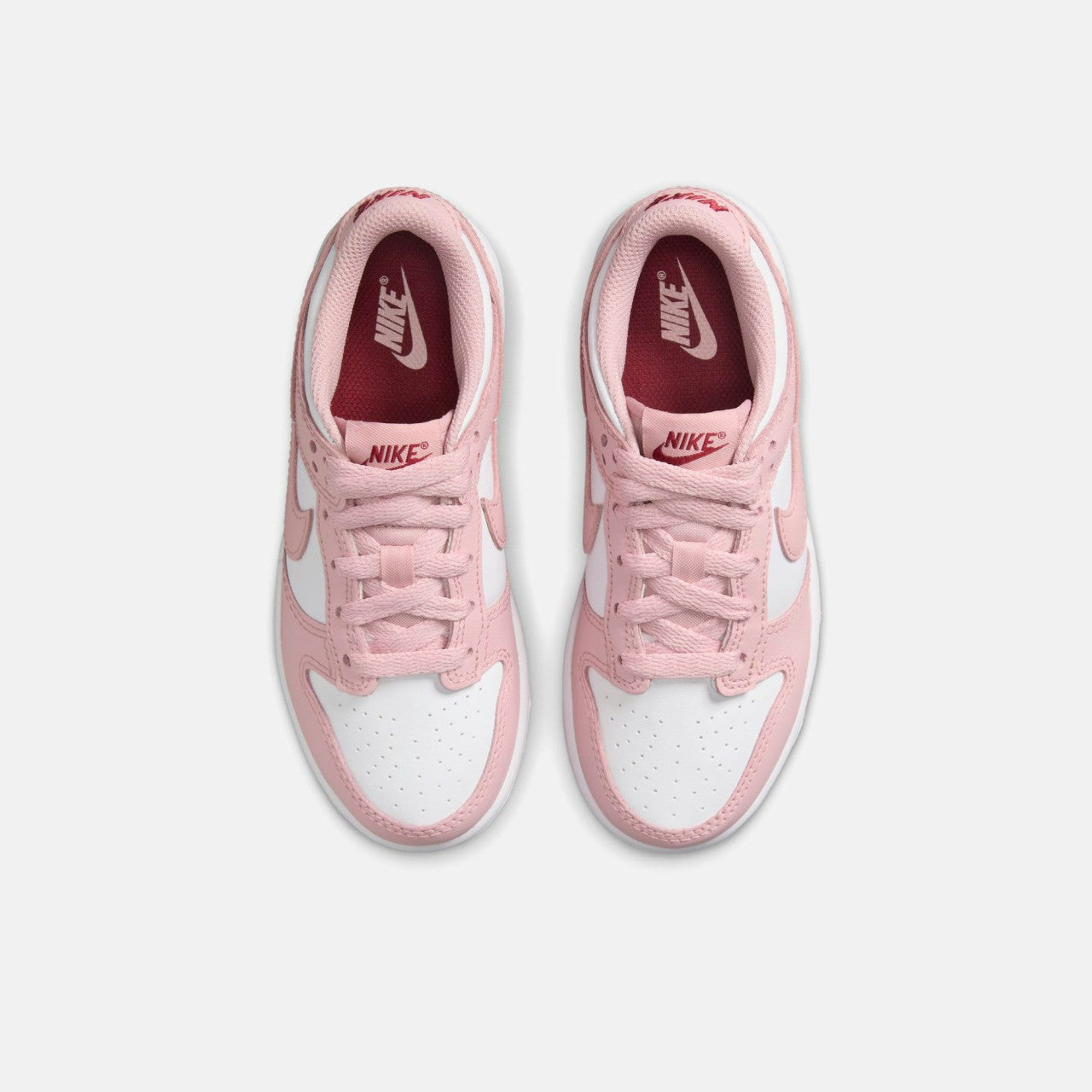 Kids Kith Nike PS Dunk Low - White / Pomegranate / Pink Glaze