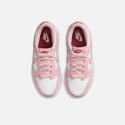 Kids Kith Nike PS Dunk Low - White / Pomegranate / Pink Glaze