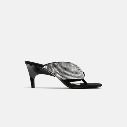 Men|Women Kith The Attico Rem 60mm Sandal - Silver / Black