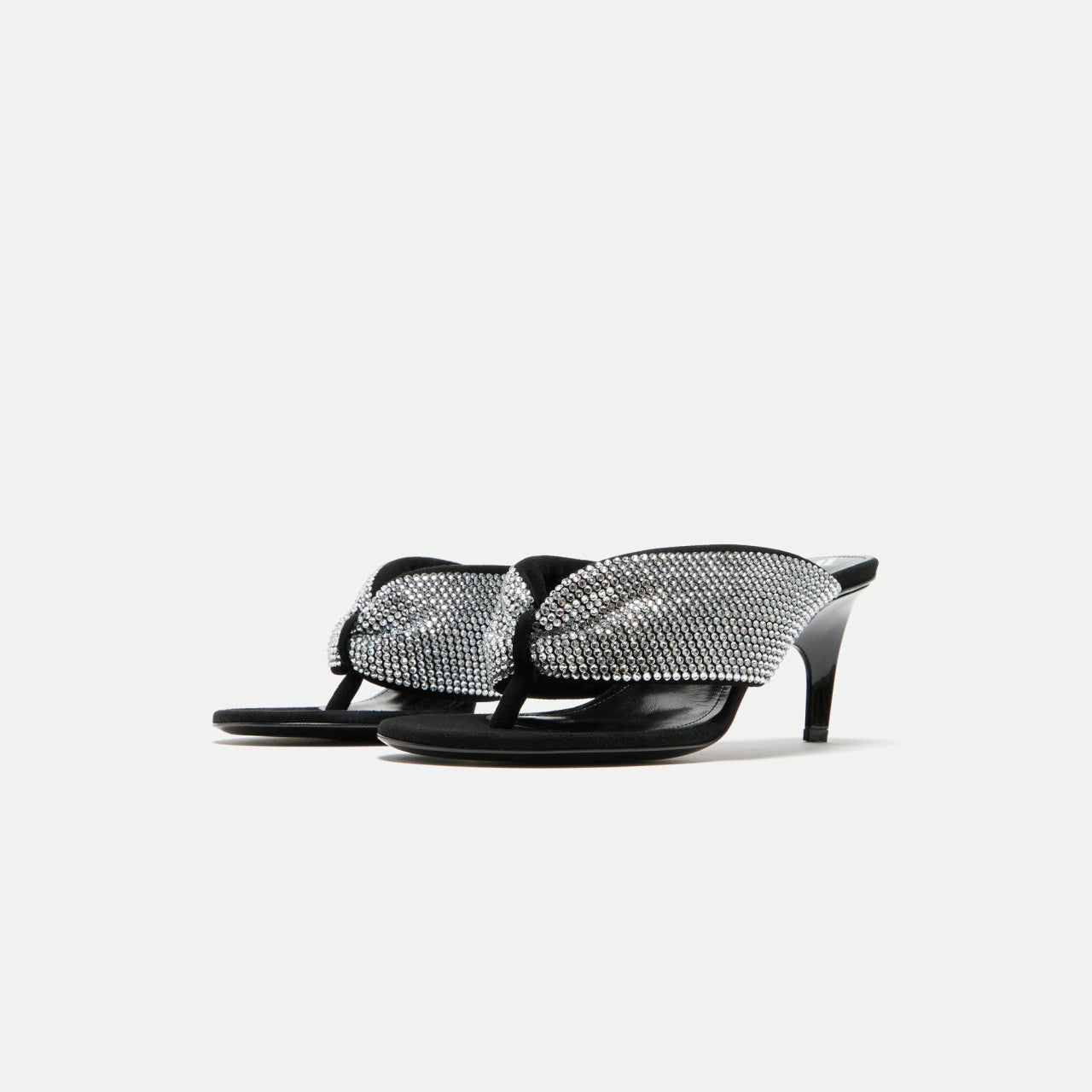 Men|Women Kith The Attico Rem 60mm Sandal - Silver / Black