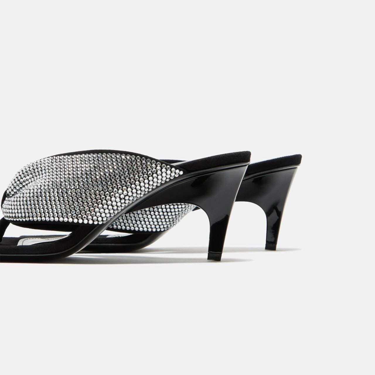 Men|Women Kith The Attico Rem 60mm Sandal - Silver / Black