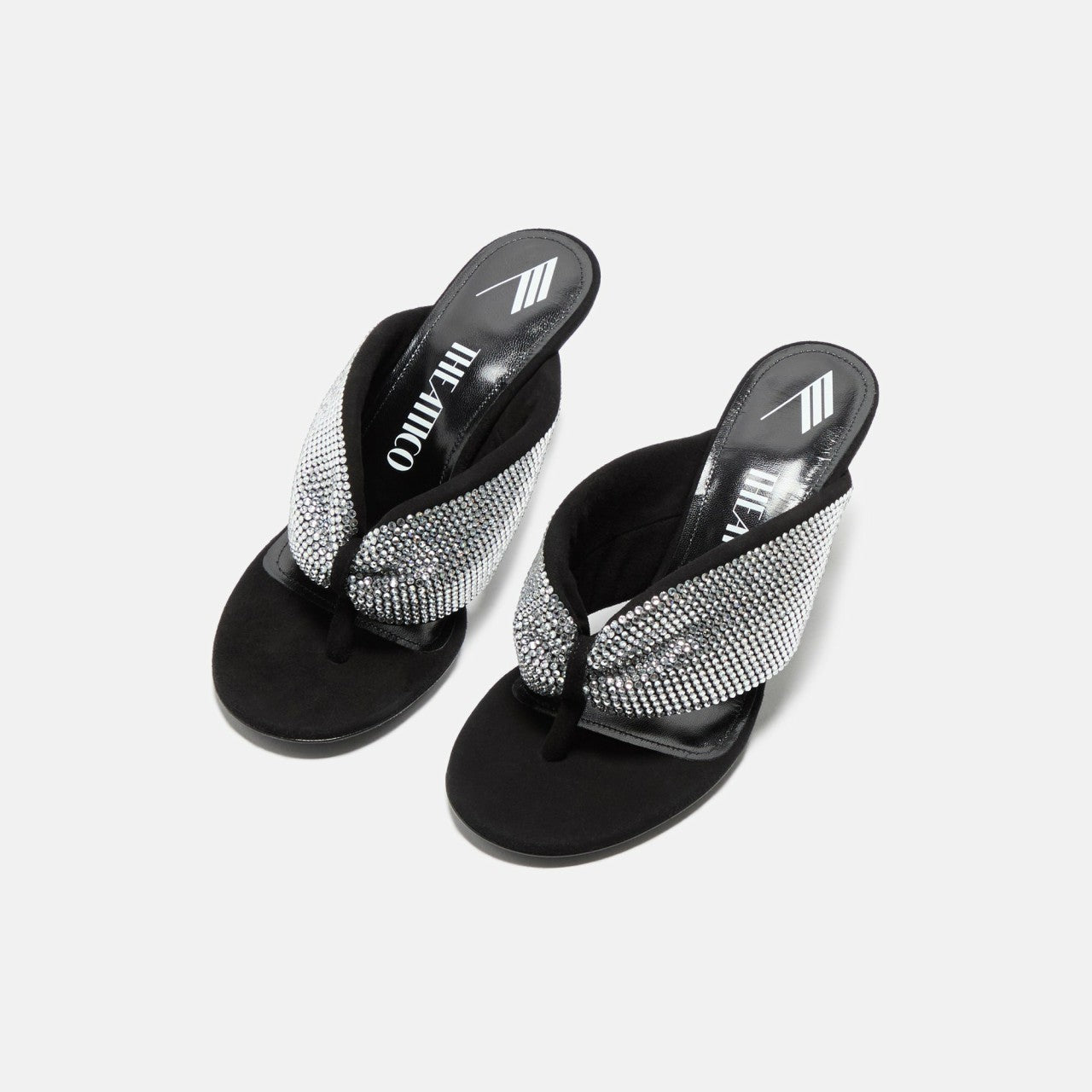 Men|Women Kith The Attico Rem 60mm Sandal - Silver / Black