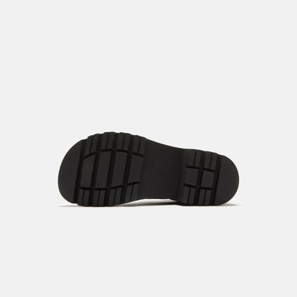 Men Kith Loewe Sierra Combat Ankle Boot - Black / Medium Tabacco