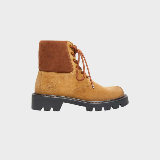 Men Kith Loewe Sierra Ankle Boot - Medium Tabacco / Brown