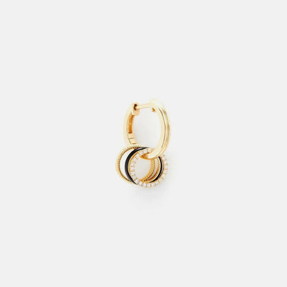 Women Kith Yvonne Leon Double Creole Bouee Couleur PM Earring - Gold