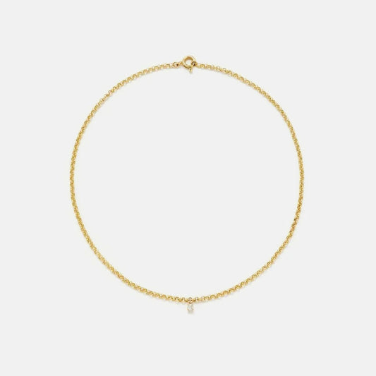 Women Kith Yvonne Leon Jaseron Flotant PM Necklace - Gold